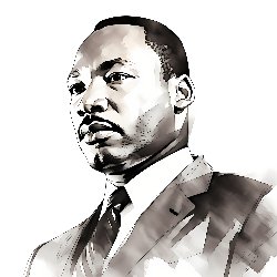 portrait of Martin Luther King Jr.